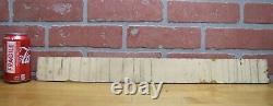 116 WASH & NEWARK ST Old Sign Street Business Building Thin Wood Ad Hoboken NJ