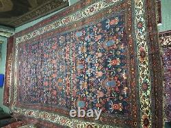 11x19 Antique Signed Persian Bidjar Rug Garrus 100% Antique 105 years old