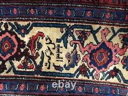 11x19 Antique Signed Persian Bidjar Rug Garrus 100% Antique 105 years old