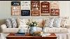 15 Stunning Wall Decor Ideas For Farmhouse Living Room Traditional Vintage Charm