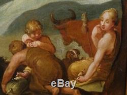 16th Century Dutch Old Master Adam & Eve Antique Oil Painting Abraham Bloemaert