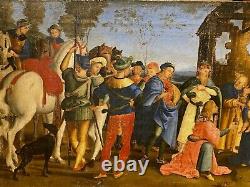 16th Century Italian Renaissance Old Master Adoration Of The Magi RAPHAEL