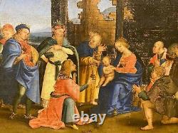 16th Century Italian Renaissance Old Master Adoration Of The Magi RAPHAEL