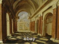 17th Century Dutch Old Master Church Cathedral Architectural Peeter I NEEFFS