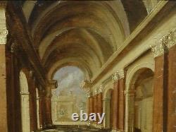 17th Century Dutch Old Master Church Cathedral Architectural Peeter I NEEFFS