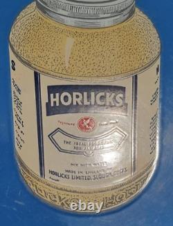 1900's Old Antique Vintage Rare Horlick's Porcelain Enamel Sign Board England