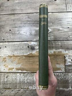 1907 Antique History Book Williamsburg Old Colonial Capital Lyon Tyler SIGNED