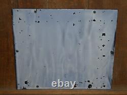 1940s OLD ORIGINAL''HELP KEEP THIS PLACE CLEAN'' PORCELAIN SIGN VINTAGE ANTIQUE