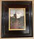 19th C Dutch French Impressionist Oil Windmill Signed Antique Old Exquisite Gem