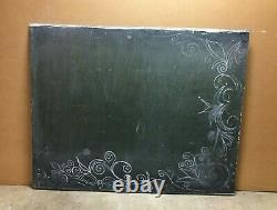 1 Antique 1914 School House Slate Chalkboard 48x60 Vtg Menu Sign Old 180-22B