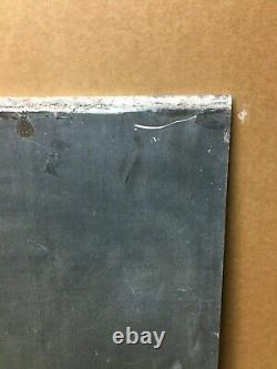 1 Antique 1914 School House Slate Chalkboard 48x67 Vtg Menu Sign Old 179-22B