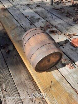 200yr Old antique Intact Paint barrel JOHN T LEWIS BROS National lead Dutch boy