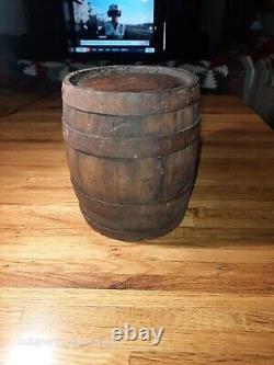 200yr Old antique Intact Paint barrel JOHN T LEWIS BROS National lead Dutch boy