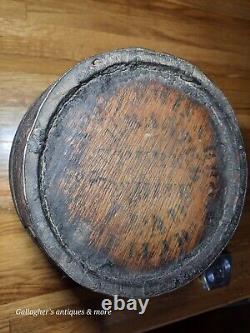 200yr Old antique Intact Paint barrel JOHN T LEWIS BROS National lead Dutch boy