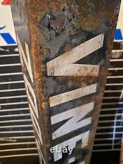 30s Cincinnati Oh Trolley Car Train Old Antique Sign Vine Zoo OTR Advertising
