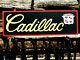 36 Vintage Hand Painted Antique Vintage Old Style Cadillac Service Station Sign