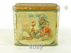 43515 Old Vintage Antique Tin Can Sign Food Biscuit Crimea War McVitie Price