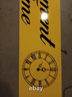4 Ft. Antique Old Watch Sign. A Moment In Time