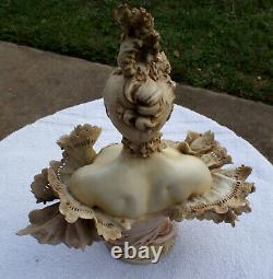 AMPHORA PORCELAIN BUST SIGNED A ED STELLMACHER TURN TEPLITZ 100 + years old