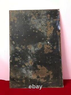 Advt Tin Enamel Porcelain Sign Board Mettur Mulls Long Cloth Antique Vintage Old