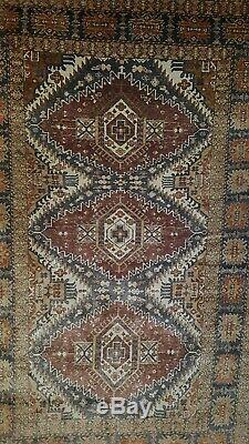 Alter Orientteppich signiert 184112 Seide Old Oriental Rug signed