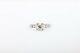 Antique 1920s Rj & Co Signed 1.50ct Old Euro Diamond Platinum Wedding Ring Nice