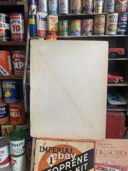 Antique 1940s Coca-Cola Sign Original Old Squirt Dr Pepper Soda Advertising