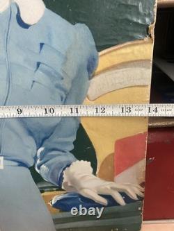 Antique 1940s Coca-Cola Sign Original Old Squirt Dr Pepper Soda Advertising