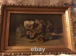 Antique 19th Century signed Old Master Portrait Oil Painting