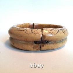 Antique African, Asian tribal bangle / bracelet / Ornament / Jewel / Old repairs