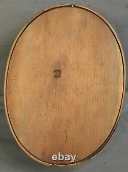 Antique Bent Wood Shaker Style Oval Pantry Box Old Surface Vintage 1800s