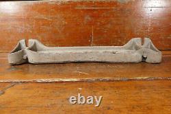 Antique C&C Company Cast Iron Scale Topper Advertising Sign Unique Old 24 Wide