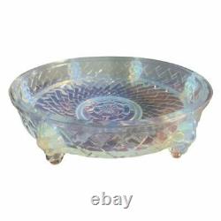 Antique Centerpiece Opalescent Glass Art Deco Jean GAUTHIER-Ezan Signed Old 20th