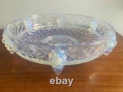 Antique Centerpiece Opalescent Glass Art Deco Jean GAUTHIER-Ezan Signed Old 20th