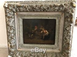 Antique Dutch Old Master 17th c. Oil Painting Joost Cornelisz Droogsloot