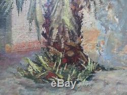 Antique Early California Painting Landscape By Anita Brown Rare Woman Artist Old