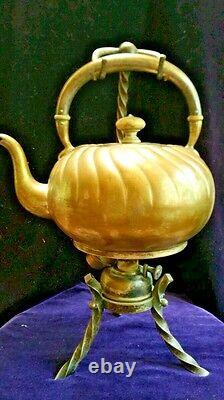 Antique Estate Rare Historic Teapot Dated Signed 30-10-12 Old English L Marked