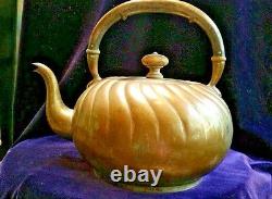 Antique Estate Rare Historic Teapot Dated Signed 30-10-12 Old English L Marked