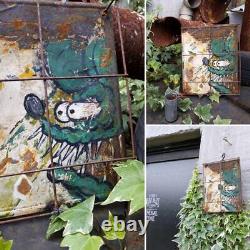 Antique Finished Sign Old New Tin Sign Rat Fink