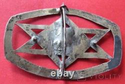 Antique Hanukkah Sign Jewish History David Star Galicia Rare Old Judaism Brooch