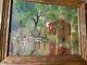 Antique Ida May Carr Old Mill On The Perkiomen Oil Painting Signed/framed