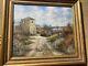 Antique M. P Walsh Old French Fort, Fort Snelling Minnesota Oil Painting-framed