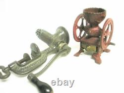 Antique Mini ENTERPRISE MFG Co No. 0 1336 Kitchen Grinder Works Miniature Old