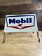 Antique Mobil Pegasus Gas Oil Tire Stand Nos! New Old Stock