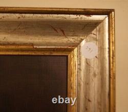 Antique Oil On Canvas Portrait A Noblema Suit Mustache Sign Europe Rare Old 20th