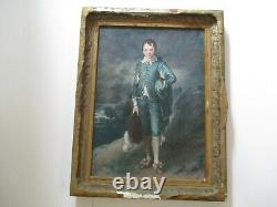 Antique Oil Painting After Thomas Gainsborough Signed 19th Century Old Master