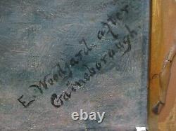 Antique Oil Painting After Thomas Gainsborough Signed 19th Century Old Master