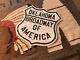 Antique, Oklahoma Broadway Of America Sign, Rare, Authentic, Old Historic