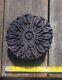 Antique Old Carved Wood Block Stamp Stencils, Wall, Fabric, Etc
