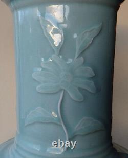 Antique Old Chinese Celadon Porcelain 21 Vase Longquan (51 Cm) Republic Period